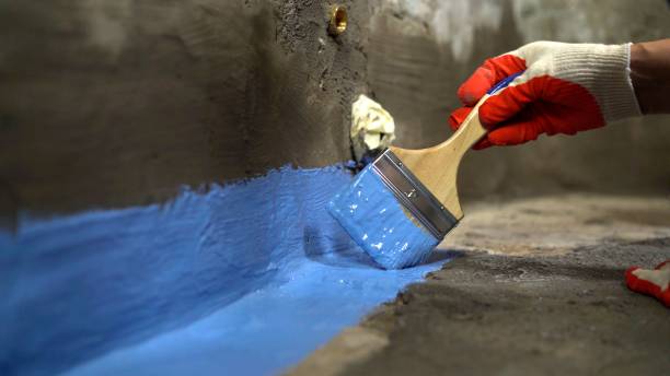 Crawl space vapor barrier installation in Mahwah, NJ